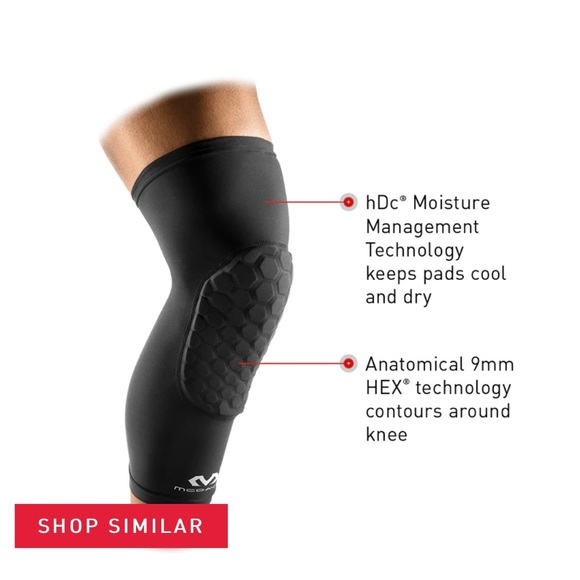 McDavid Hex padded leg sleeves - Picture 3 of 3